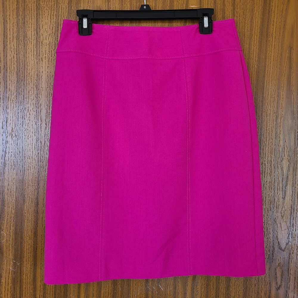 Worthington Pink Fushia barbie Pencil Skirt 8